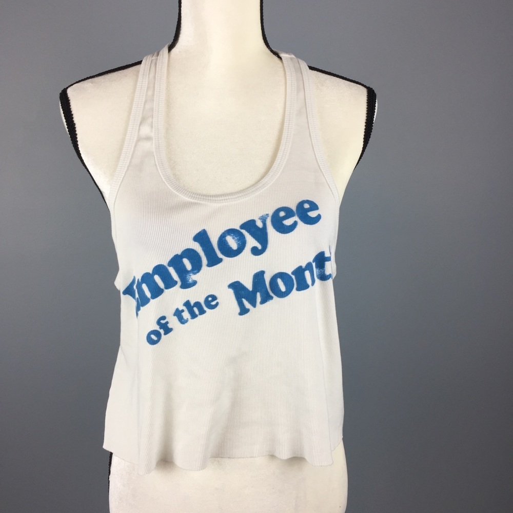 WILDFOX | crop tank top employee of the month M
